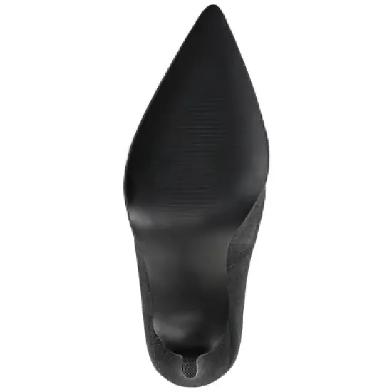 Journee Collection Womens Ninna Slip On High Stiletto Pointed Toe Pumps image {4}