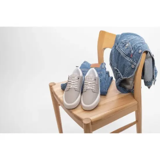 Levi's Mens Alpine CB Vegan Synthetic Leather and Canvas Casual Lace Up Sneaker Shoe image {6}