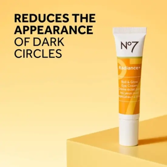 No7 Radiance+ Bright Eye Roll-on Eye Cream - 0.5 fl oz image {8}
