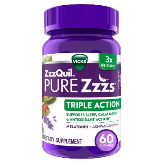 Pure Zzzs Triple Action Melatonin Gummies image {6}