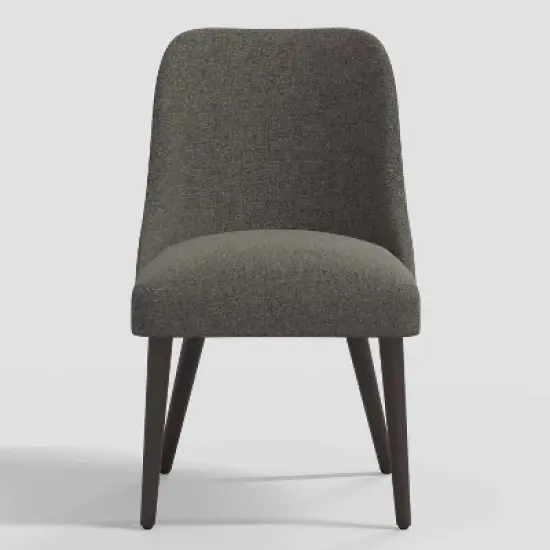Geller Modern Dining Chair in Textured Linen Zuma - Threshold&trade; image {6}