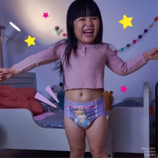 Pull-Ups Girls' Night-Time Training Pants - 3T-4T - 72ct image {2}