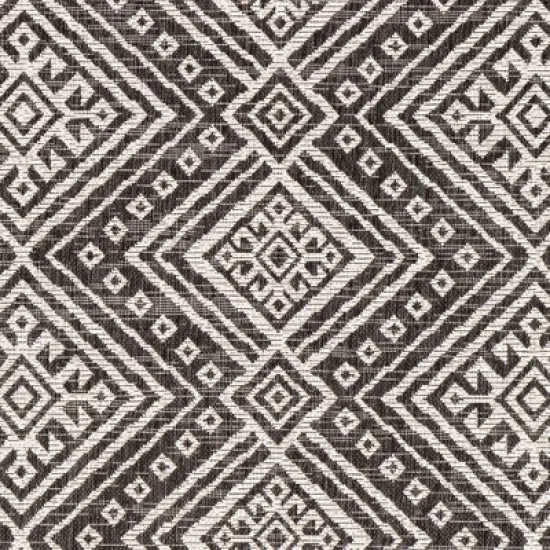 Mark & Day Hamme Rectangle Woven Indoor and Outdoor Area Rugs Black/White
 image {4}