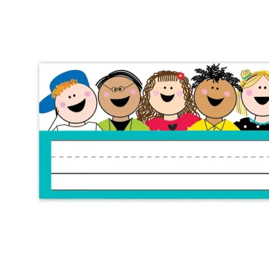 Creative Teaching Press Stick Kids Name Plates, 9-1/2" x 3-1/4", 36 Per Pack, 6 Packs image {2}