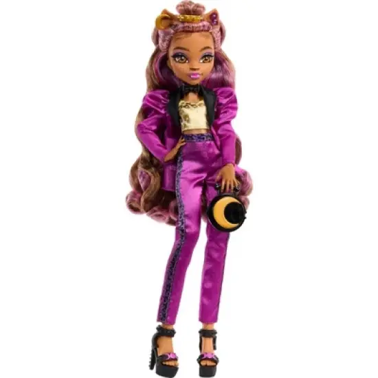 Monster High Clawdeen Wolf Fashion Doll in Monster Ball Party Fashion with Accessories image {4}
