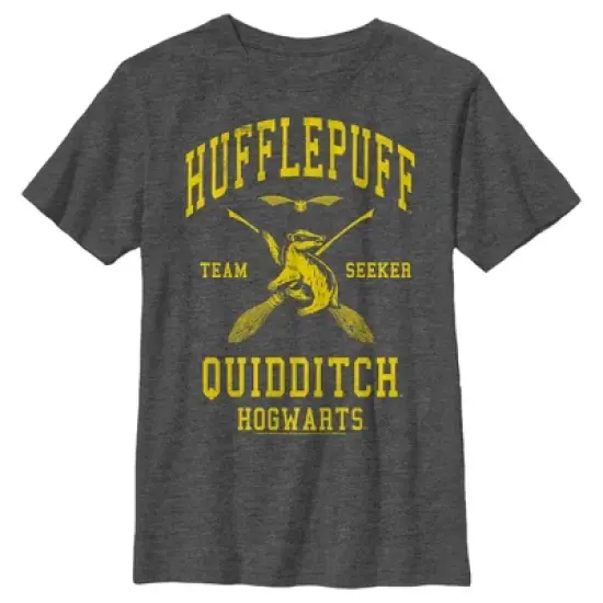 Boy's Harry Potter Hufflepuff Quidditch Seeker T-Shirt image {4}