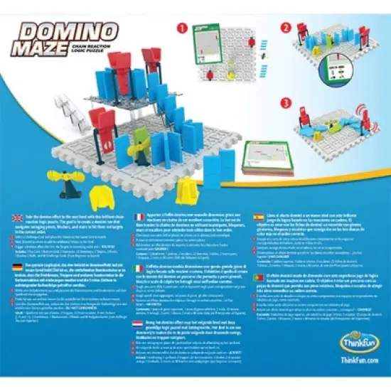 Ravensburger ThinkFun Domino Maze Concentration Logic Board Game: Creative Thinking, 15+ Min Play, Includes Cards & Game Pieces image {6}