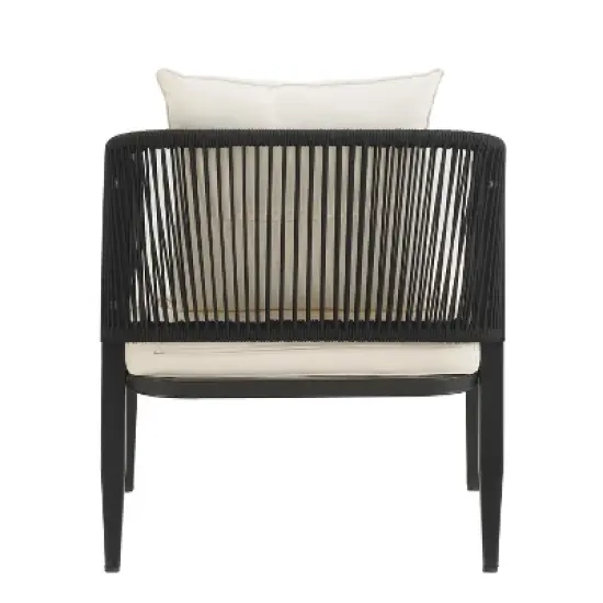 APRILSOUL Comfortable Outdoor Seating Set,2 single chairs,1 double chair,functional iron table,Suitable for Patios, Lawns, and Poolsides image {8}