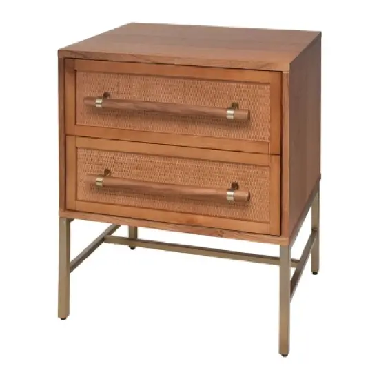 Sophia 2 Drawer Nightstand - Hopper Studio image {9}