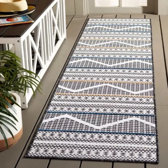 Cabana CBN414 Power Loomed UV Resistant Indoor/Outdoor Rugs - Safavieh image {1}