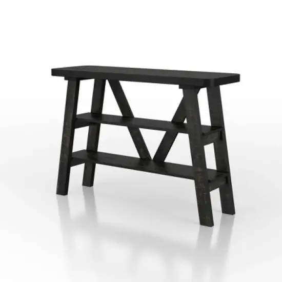 New Riverton Open Shelf Console Table - miBasics image {5}