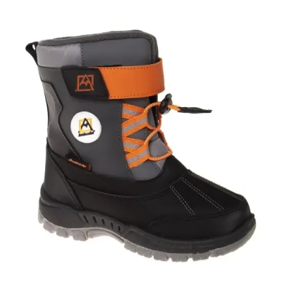 Avalanche Unisex Boys Girls Slip Resistant Faux Fur Lined Winter Snow Boots (Little Kid) image {9}