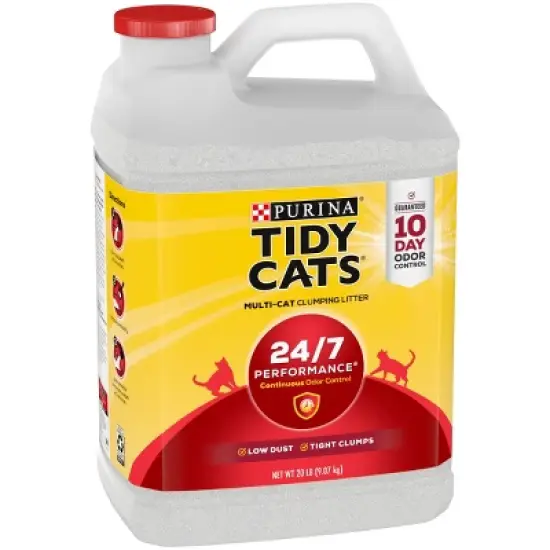 Purina Tidy Cats 24/7 Performance Clumping Cat Litter for Multiple Cats image {3}