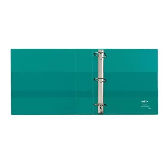 Avery 2" One Touch EZD Rings 540 Sheet Capacity Heavy Duty View Binder - Green: Polypropylene, 4 Pockets, D Rings image {2}
