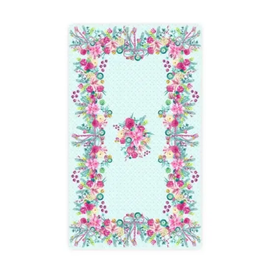 Laural Home Boho Christmas Rectangle Tablecloth image {2}