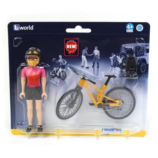 Bruder bworld Mountain Bike with Figure image {3}