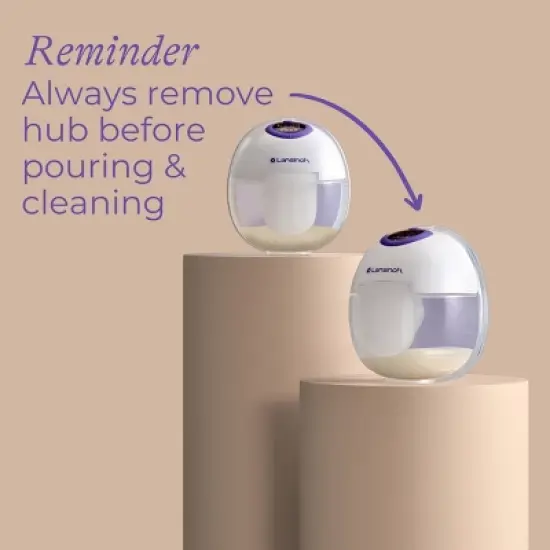 Lansinoh Discreet Duo Wearable Breast Pump image {8}