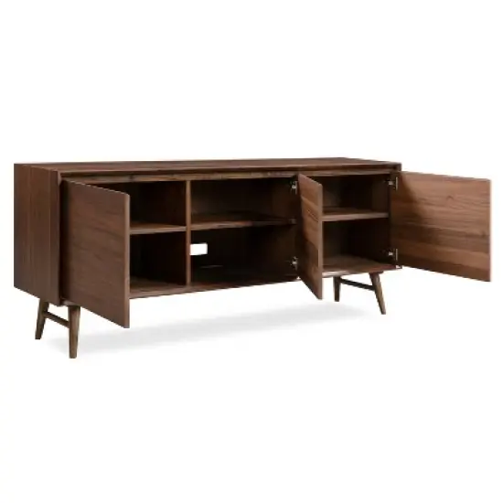 71" Figaroa Sideboard Walnut - Poly and Bark image {5}