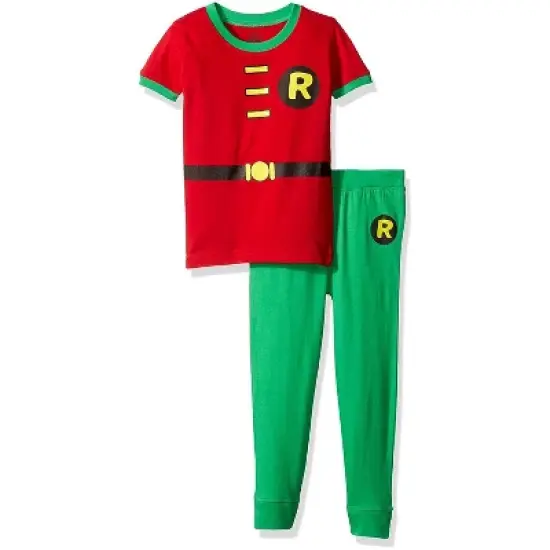 DC Comics Boys' Cast of Characters Pajama Set image {5}