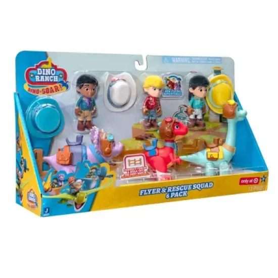 Dino Ranch Flyer & Rescue Squad 6pk (Target Exclusive) image {7}