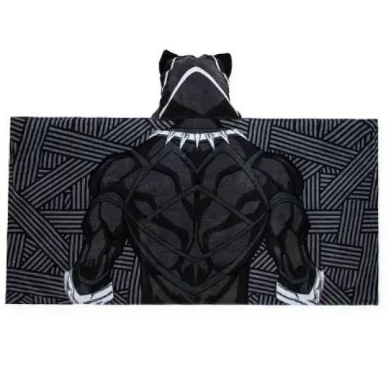 Black Panther Hooded Towel image {3}