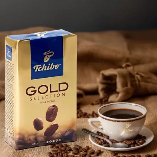 Tchibo Gold Selection Ground Coffee 8.8oz / 250g image {2}