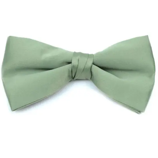 Young Boy's Pre-tied Clip On Bow Tie - Formal Tuxedo Solid Color image {31}