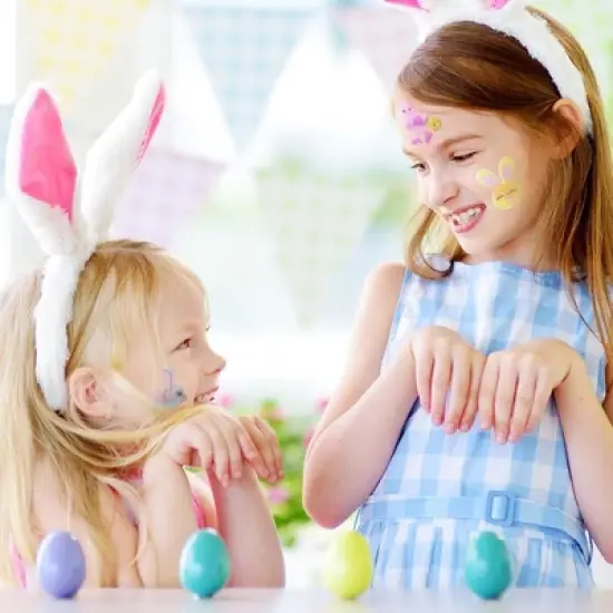 EU Easter Glitter Sparkle Design Tattoos, Pack of 16 by Easter Unlimited image {3}