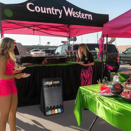 WinSpin Mini / Medium /  Large / LED / Pinball Tabletop Prize Drop Board Plinko Game Carnival Party image {7}