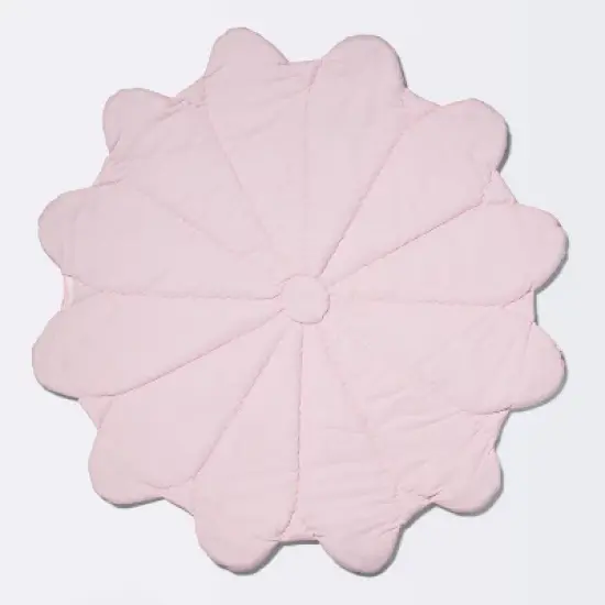Floor Blanket and Playmat - Cloud Island&trade; Pink Flower image {2}