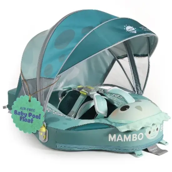 Mambobaby Sunny Navigator Baby Pool Float with Canopy image {15}