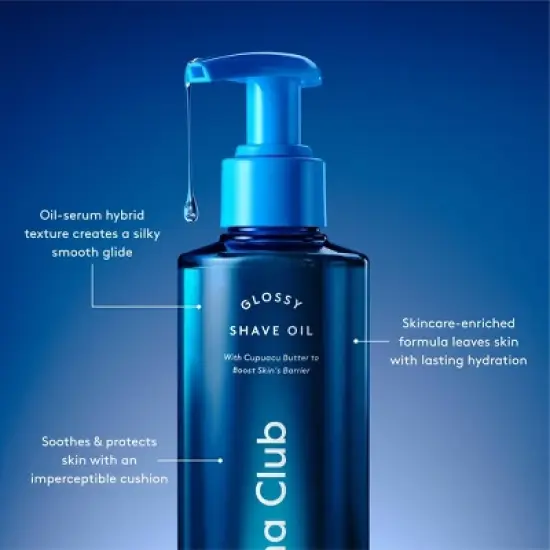 Athena Club Glossy Shave Oil - Cosmic Flower - 8 fl oz image {5}