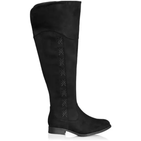 Women's WIDE FIT Nadia Tall Boot - black | CLOUDWALKERS image {2}