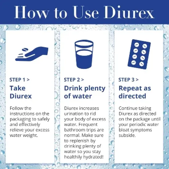 Diurex Max Water Caplets 24ct image {3}