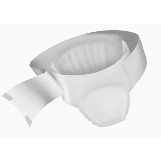 Prevail Bariatric Adult Incontinence Brief Bariatric Size B Heavy Absorbency Bariatric, PV-094, Ultimate, 40 Ct image {2}