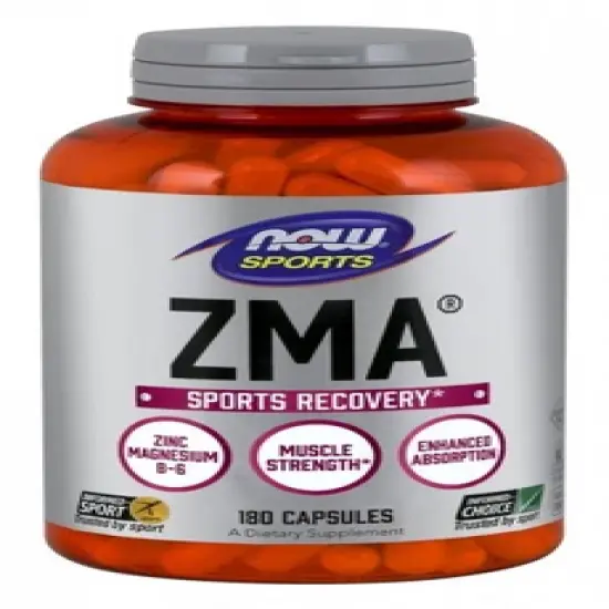 ZMA 800mg by Now Foods  -  180 Capsule image {2}