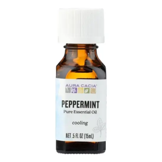 Aura Cacia - Pure Essential Oil Peppermint - 0.5 fl oz image {1}