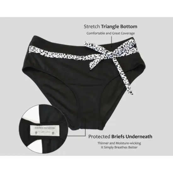 Women's V-Neck Bikini Set - Ruffled Top Bathing Suits with U-Back Design & High-Waisted Ruched Swim Bottom, Two-Piece Swimsuits for Women - Tirrinia image {5}