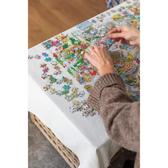 The Library Comic Jigsaw Puzzle, 1000 Pieces, by Jumbo Toys image {2}