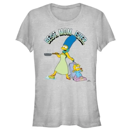 Junior's The Simpsons Marge Best. Mom. Ever. T-Shirt image {3}