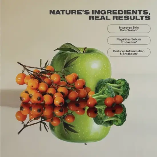 Imarais Beauty Clarity Anti-Blemish Gummies for Clear Complexion - Vegan and Sugar-Free - 30ct image {3}