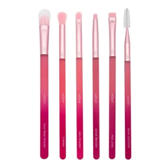 MODA Brush Hibiscus Hues Eye Makeup Brush Kit- 6pc image {6}