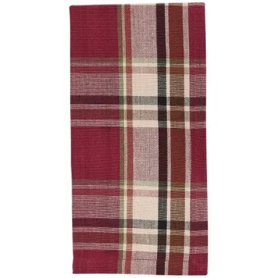 Park Designs Culpepper Red Plaid Napkin Set of 4 image {6}