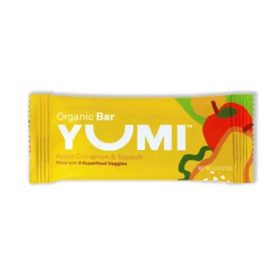 YUMI Organic Apple and Cinnamon Squash Baby Snack Bar - 3.7oz/5ct image {4}