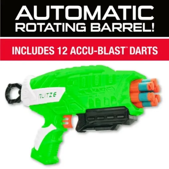 Air Warriors: Blitz 6 Dart Blaster with 12 Accu-Blast Darts, Ages 6+ image {8}