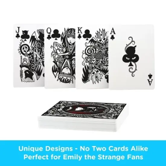 Aquarius Puzzles Emily The Strange Playing Cards image {2}