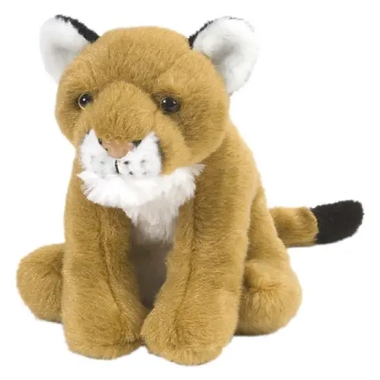 Wild Republic Cuddlekins Mini Mountain Lion Stuffed Animal, 8 Inches image {1}