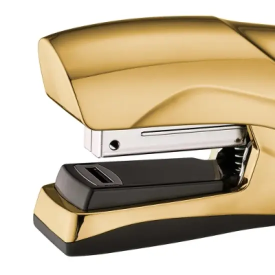 Bostitch Flat Clinch Stapler, 40 Sheets, Gold image {2}