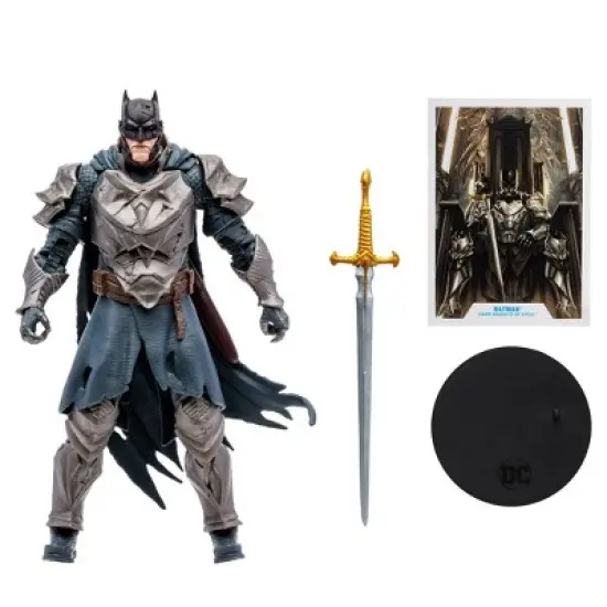 Mc Farlane Toys DC Multiverse Dark Knights of Steel Batman 7" Action Figure image {2}
