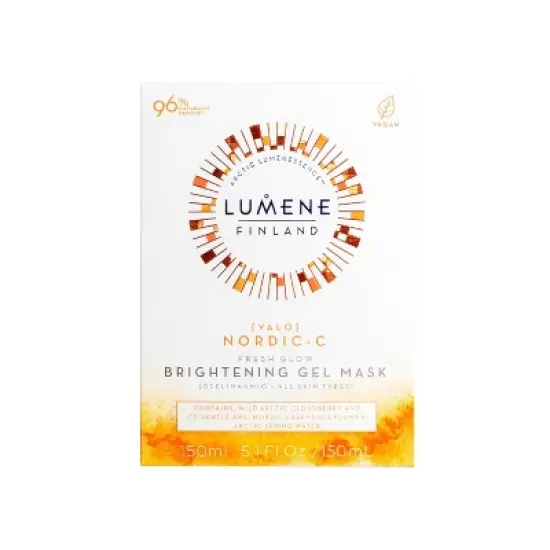 Lumene Valo Fresh Glow Brightening Gel Mask with Vitamin C - 5.1 fl oz image {3}